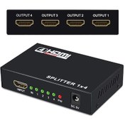 Resim 4 Port Hdmi Çoğaltıcı Hdmı Splitter 1 Giriş 4 Çıkış Hdmi Çoklayıc 