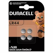 Resim Duracell Lityum Düğme Pil 3 V 4 LÜ LR44 