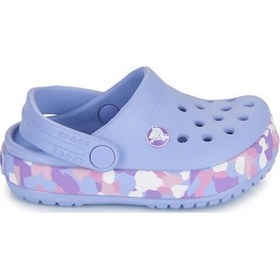 Resim Crocs Crocband Glow Confetti Çocuk Terlik Mavi 