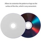 Resim Hosioe 10 ADET 215MIN 8X DVD + R DL 8.5 GB Boş Disk Veri ve Video Için Özelleştirilebilir DVD Disk 