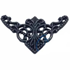 Resim Skygo Dekoratif Köşe Süsü, Köşelik - Küçük, 19x34mm, Eskitme, 100 Adet 