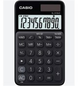 Resim Casio SL-310UC-BK Cep Tipi 10 Hane Siyah Hesap Makinesi 
