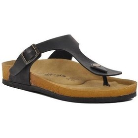 Resim Aryan 20-166 Anatomic Kadın Parmak Arası Terlik Siyah 