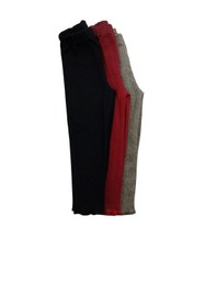 Resim Berat moda Fitilli Esnek 3lü Bebek Kışlık Taytı Tek Alt Tayt 