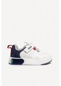 Resim Vicco Babil Işıklı Erkek Bebek Beyaz/lacivert Sneaker Beyaz - Lacivert 