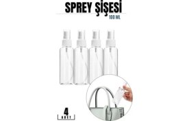Resim Belle Fusion Bfs Püskürtücü Boş Sprey Şişe 100 ml 4 Adet 