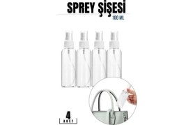 Resim Belle Fusion Bfs Püskürtücü Boş Sprey Şişe 100 ml 4 Adet 