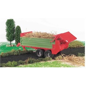 Resim Bruder Römork yeşil-kırmızı 