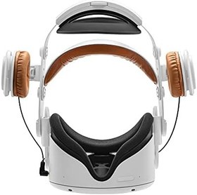 Resim Premium Audio Head Strap for Quest 2 Replacement for Meta/Oculus Elite Strap-Deluxe Audio Strap-Improved Audio Experience,Comfortability and Convenience (2022 Version Brown) 