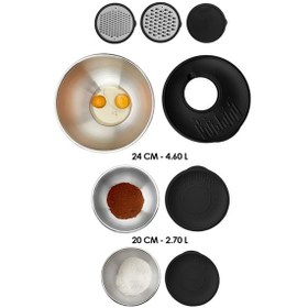 Resim Siyah 9 Parça Kase Takımı Sat-802 