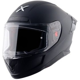 Resim Axor Saber Sc Full Face Motosiklet Kaskı Siyah Mat 