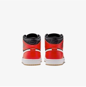 Resim Nike Air Jordan 1 Mid SE Christmas DQ8417-006 Erkek Basketbol Ayakkabı Çok Renkli 