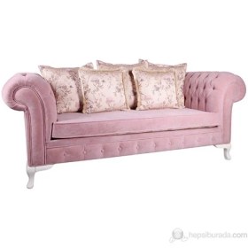 Resim 3A Mobilya Pink Dream Chesterfield Kanepe 