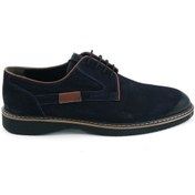 Resim Morven Erkek Lacivert Mevsimlik Casual Nubuk Spor Ayakkabı Lacivert 