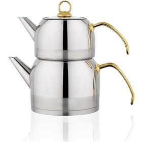 Resim Schafer Ada Çaydanlık Tkm.b.boy -4 Prç.-gold 