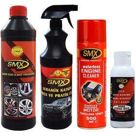 Resim SMX Demirtozu & Seramik Katkılı Hızlı ve Pratik Cila & Susuz Moto 