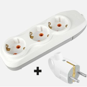 Resim Boss And Muse Quattro 3'lü Topraklı Priz Klemens 