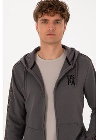 Resim U.s. Polo Assn. Erkek Gri Hırka Örme 50315808-vr024 Gri 