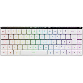Resim Asus Rog Falchıon Rx Low Profile Rgb Kablosuz Beyaz Mekanik Red Switch Türkçe Gaming Klavye 