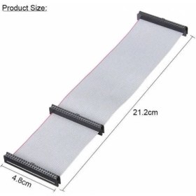 Resim PlatoonIde Data Kablo Harddisk Data Kablosu 40 Pin Ide 