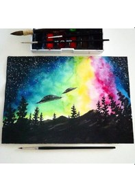 Resim Yağlı Boya Fırçası 10 Numara Samur Akrilik Boya Fırça No:10 Yatsı 