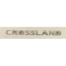 Resim Opel Uyumlu Crossland Krom Yazı E.m. 