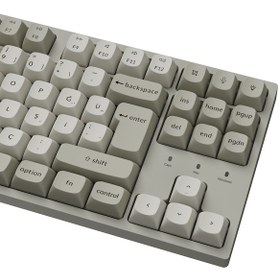 Resim Keychron C1 Pro 8k Qmk Kablolu Özel Mekanik Klavye Süper Kırmızı Switch C1px-m1-tr 