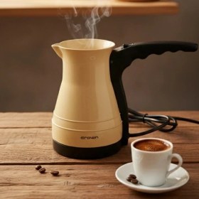 Resim VeraGlobe Buğz Crown Elektrikli Cezve Kahve Makinesi 