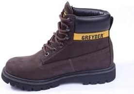 Resim Greyder Basic Günlük Erkek Bot Kahve 4 