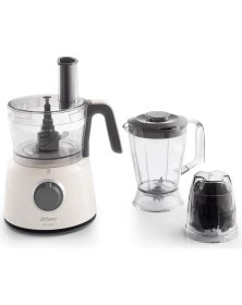 Resim Dikey Mutfak Robotu, Beyaz Renk, Çok Fonksiyonlu ve Kullanışlı Tasarım 