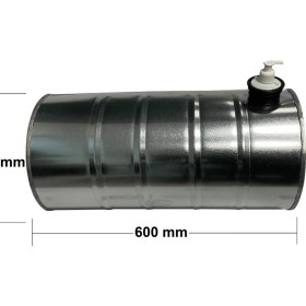 Resim Dorse Romork Karavan Su Deposu Galvanızlı 35 Lt 