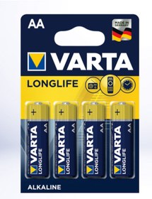 Resim Varta Longlife 4106 LR6 AA Kalem Pil 4 x 20'li 