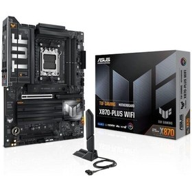 Resim Asus Tuf Gamıng X870-plus Wıfı-7 Ddr5 Hdmı Dp Pcıe 5.0 Am5 Atx 