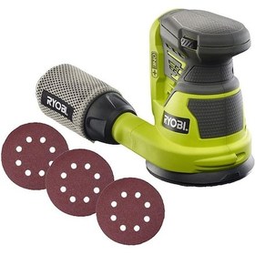 Resim Ryobi R18ROS0 18 Volt Li-Ion Aküsüz Eksantrik Zımpara 