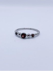 Resim Snejana's Garnet 3 Taşlı Yüzük 