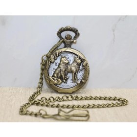 Resim Marsilyan- Kurt Tasarımlı Köstekli Saat Model 2 