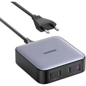 Resim Ugreen Nexode 100w Usb Type-c Qc 4.0 Pd 3.0 Ganx 4 Portlu Hızlı Şarj Cihazı 