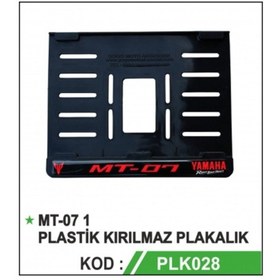 Resim Mt-07 Pleksi Plakalık N11.12721 