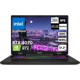 Resim Msı Sword 17 Hx B14VGKG I7-14700HX 32 GB 4 Tbssd 8gb RTX4070 17" Wuxga 165Hz Windows 11 Home Gaming Notebook B14VGKG-054XTR BT36 