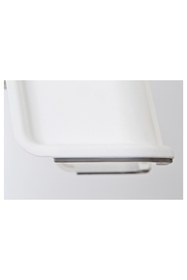 Resim IKEA Tabure Basamak Kaymaz Taban 44x35x25cm Maks. Yük: 100 Kg Beyaz 
