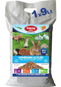 Resim Bonny Nice Doğal Pelet Ginepig Kafes Altlığı 5 Kg 9 Lt 