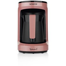 Resim Schafer Kahvecim S Otomatik Rosegold Sütlü Türk Kahvesi Makinesi 