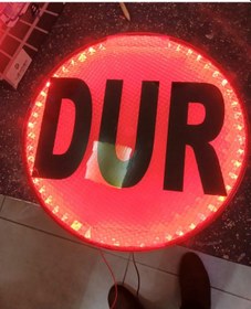 Resim Dur İşareti Işıklı 
