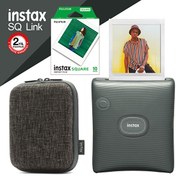 Resim Instax SQ Link Yeşil Ex D Akıllı Telefon Yazıcısı Ve Hediye Seti 3 Fujifilm