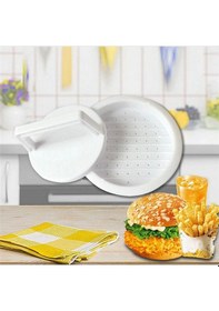 Resim Hamburger Köfte Kalıbı Burger Press Köfte Şekillendirici Pratik Et Köfte Yapma Aparatı 