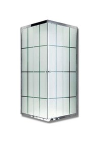 Resim Durul Duşakabin Kare Kumlama Karomat Desen Parlak 