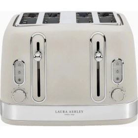 Resim Laura Ashley Sage Leaf 4 Dilim Ekmek Kızartma Makinesi 2300W 
