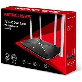Resim Tp-lınk Mercusys Ac12 Ac1200 867mbps/5ghz/300mbps/2.4ghz Dual Band Kablosuz Router 
