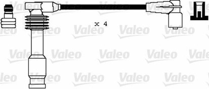 Resim ATEŞLEME KABLO TK. OPEL CORSA 16V 94 00 