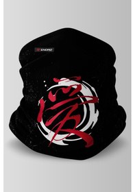 Resim Shogun Motorcu Buff Maske Outdoor Boyunluk Unisex Bandana Kırmızı 